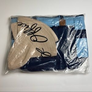 NWT insulated beach bag and sun hat